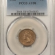 Indian 1863 INDIAN CENT, PCGS MS-62, LUSTROUS & CHOICE!