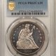 Liberty Seated Quarters 1859 PROOF SEATED LIBERTY QUARTER – PCGS PR-62, VIRTUALLY CAMEO, PREMIUM QUALITY