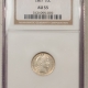 Barber Dimes 1892 BARBER DIME, NGC AU-50, FRESH FROM A BARBER DIME SET