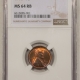 Lincoln Cents (Wheat) 1919-D LINCOLN CENT – NGC MS-63 BN, PRETTY!