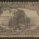 Postage SCOTT #280 4c ROSE-BROWN, MOG-HINGED, PENCIL NOTATION, GUM CREASE, FINE-CAT $30