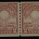 Postage SCOTT #656 2c CARMINE-ROSE, PERF 10 VERT COIL, LINE PAIR, MOG-NH; CAT $110