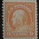 Postage SCOTT #374 & 383 1c GREEN PERF 12 & IMPERFORATE; MOG-NH, VF+, P.O. FRESH-CAT $19