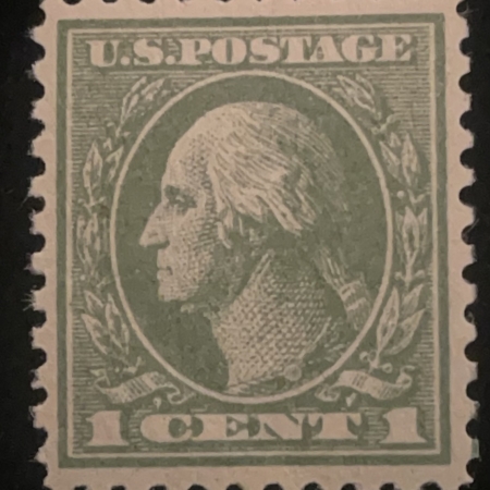 Postage SCOTT #525 1c GRAY-GREEN, MOG NH, VF & P.O. FRESH! CAT $17.50