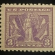 Postage SCOTT #537 3c VIOLET, MOG NH, VF & P.O. FRESH! CAT $20