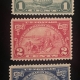 Postage SCOTT #557, 5c BLUE, BLOCK OF 4, MOG-NH, VF & P.O. FRESH, INTENSE COLOR-CAT $150