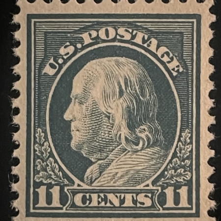 Postage SCOTT #511 11c DARK GREEN, MOG NH; VF & P.O. FRESH! CAT $18