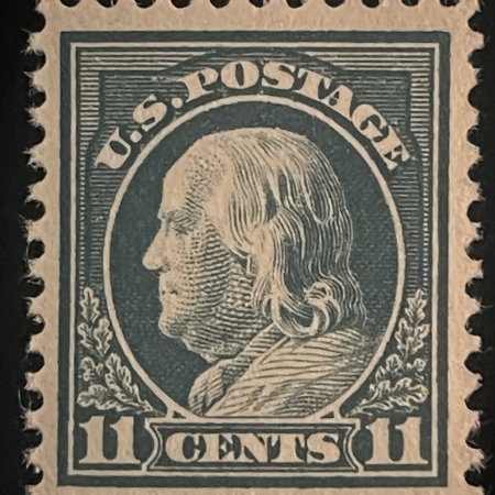 Postage SCOTT #511 11c DARK GREEN, MOG NH; VF & P.O. FRESH! CAT $18