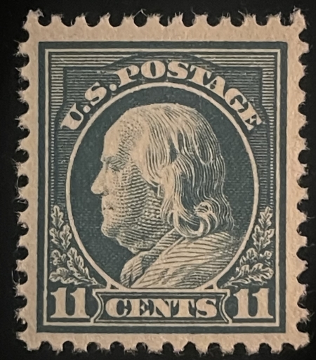 Postage SCOTT #511 11c DARK GREEN, MOG NH; VF & P.O. FRESH! CAT $18