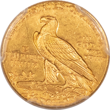 $2.50 1925-D $2.50 INDIAN HEAD GOLD – PCGS MS-64, LUSTROUS!