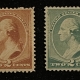 U.S. Stamps SCOTT #J-2 & J-3, 2c BROWN, 3c BROWN, POSTAGE DUE, USED, LT CANCELS, CAT $31