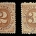 U.S. Stamps SCOTT #J-2 & J-3, 2c BROWN, 3c BROWN, POSTAGE DUE, USED, LT CANCELS, CAT $31