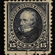 Postage SCOTT #209 & 209b, 10c BROWN & 10c BLACK-BROWN, USED & VF-CAT $381