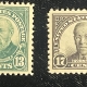 Postage SCOTT #209 & 209b, 10c BROWN & 10c BLACK-BROWN, USED & VF-CAT $381