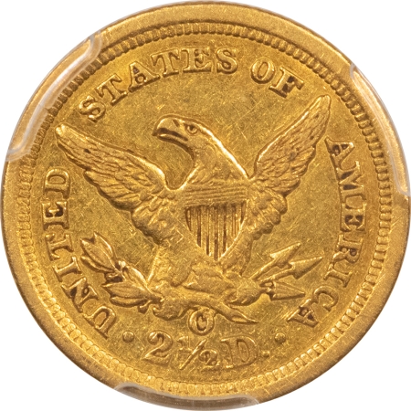 $2.50 1846-O $2.50 LIBERTY GOLD – PCGS AU-53, SCARCE! NEW ORLEANS GOLD!