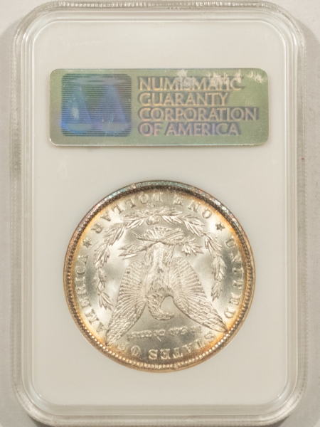 Dollars 1881-CC MORGAN DOLLAR – NGC MS-65, FATTIE HOLDER! WHITE & PQ!