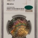 American Gold Eagles, Buffaloes, & Liberty Series 2006-W $50 1 OZ BURNISHED AMERICAN GOLD EAGLE, PCGS MS-70, WEST POINT, PERFECT
