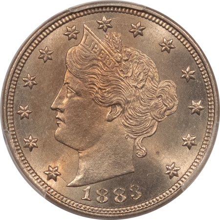 Liberty Nickels 1883 LIBERTY NICKEL, NO CENTS – PCGS MS-63