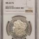 Morgan Dollars 1886 MORGAN DOLLAR – PCGS MS-65+, BLAST WHITE & PREMIUM QUALITY!