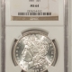 Morgan Dollars 1886 MORGAN DOLLAR – PCGS MS-62 PL, FLASHY ORIGINAL WHITE, PROOFLIKE MIRRORS!