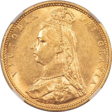 New Certified Coins 1891 GREAT BRITAIN GOLD HALF SOVEREIGN KM-766 QUEEN VICTORIA NGC MS61 KRAUSE=525