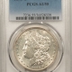 Dollars 1878-S MORGAN DOLLAR, PCGS MS-65, BLAST WHITE & MARK-FREE!