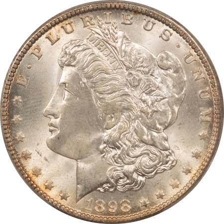 CAC Approved Coins 1898-O MORGAN DOLLAR – PCGS MS-66, FRESH, PREMIUM QUALITY & CAC APPROVED!