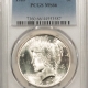 New Certified Coins 1922-S PEACE DOLLAR – PCGS MS-65, SATINY WHITE GEM!