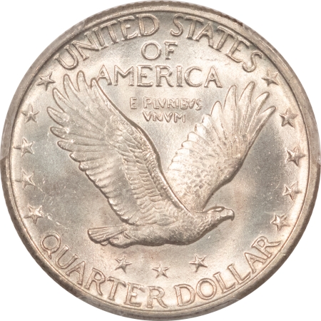 CAC Approved Coins 1924-D STANDING LIBERTY QUARTER – PCGS MS-64, CAC APPROVED! BLAZING LUSTER!