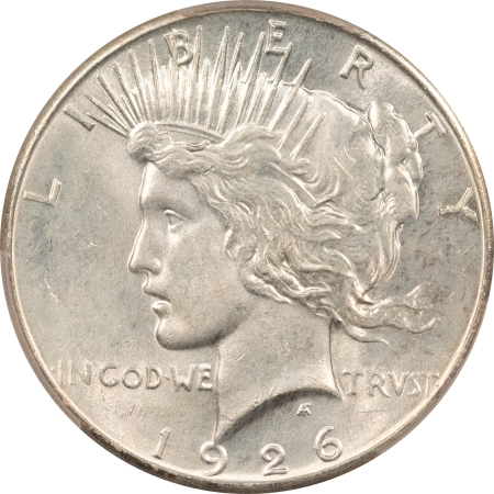 New Certified Coins 1926 PEACE DOLLAR – PCGS MS-64, FRESH ORIGINAL WHITE!