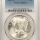 New Certified Coins 1928 PEACE DOLLAR – PCGS MS-64, SMOOTH ORIGINAL, SATINY WHITE, KEY DATE!