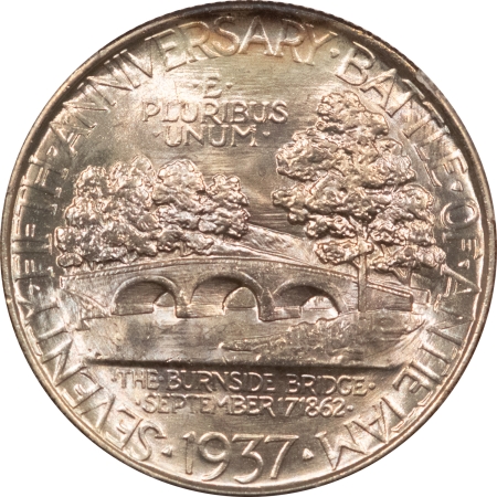 New Certified Coins 1937 ANTIETAM COMMEMORATIVE HALF DOLLAR – PCGS MS-67, SUPERB & PRETTY!