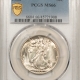 New Certified Coins 1938 WALKING LIBERTY HALF DOLLAR – NGC MS-64, BLAST WHITE, PREMIUM QUALITY!