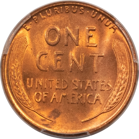 Lincoln Cents (Wheat) 1952 LINCOLN CENT – PCGS MS-66 RD, BLAZING RED, TOUGHER DATE!