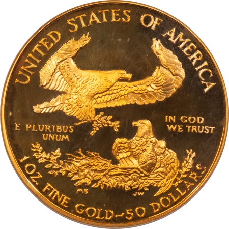 American Gold Eagles, Buffaloes, & Liberty Series 1994-W $50 1 OZ PROOF AMERICAN GOLD EAGLE, PCGS PR-70 DCAM!