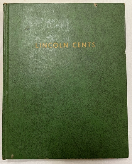Lincoln Cents (Wheat) 1909-1971 LINCOLN CENT REGULAR ISSUE PARTIAL SET, 160 DIFFERENT VG-BU IN ALBUM!