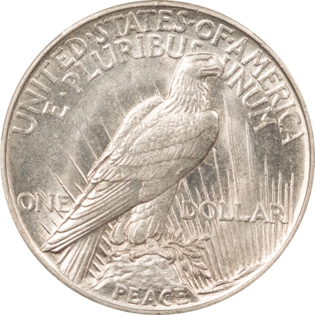 New Certified Coins 1921 PEACE DOLLAR, HIGH RELIEF – PCGS MS-64, ORIGINAL WHITE & WELL STRUCK!