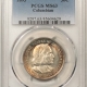 New Certified Coins 1936 LONG ISLAND COMMEMORATIVE HALF DOLLAR – PCGS MS-64