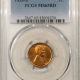 Lincoln Cents (Wheat) 1932-D LINCOLN CENT – PCGS MS-66 RD, BLAZING ORANGE GEM!