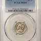 New Certified Coins 1866 THREE CENT NICKEL – PCGS MS-63, BLAZING LUSTER!
