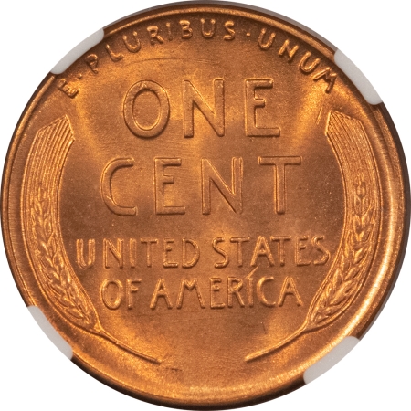 Lincoln Cents (Wheat) 1948 LINCOLN CENT – NGC MS-66 RD, ORIGINAL RED, TOUGHER DATE!