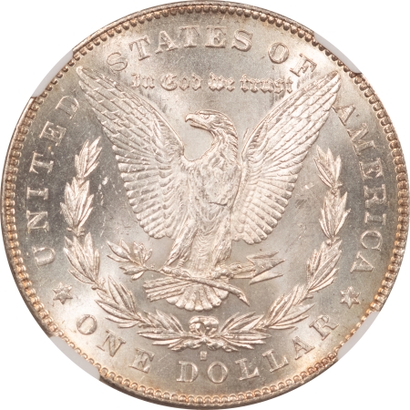 Morgan Dollars 1878-S MORGAN DOLLAR – NGC MS-62, WHITE & PREMIUM QUALITY!