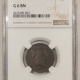 Early Copper & Colonials 1793 CHAIN CENT, S-4 PERIODS – PCGS G-6, NICE PLANCHET COLOR, STRONG DATE!