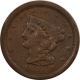 1864 SMALL MOTTO 2 CENT PIECE; PLEASING CIRCULATED EXAMPLE, TOUGH KEY-DATE!