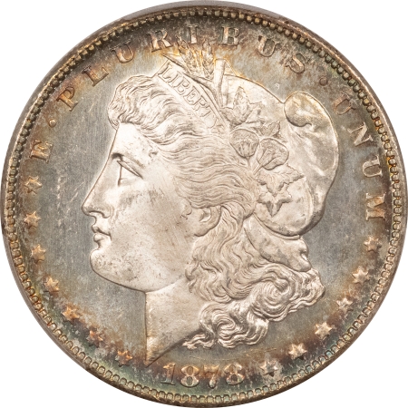 Dollars 1878-S MORGAN DOLLAR, PCGS MS-65, GORGEOUS, FROSTED & LOOKS PROOFLIKE, PQ!