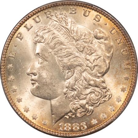 Morgan Dollars 1883 MORGAN DOLLAR – PCGS MS-64, FRESH & PREMIUM QUALITY!
