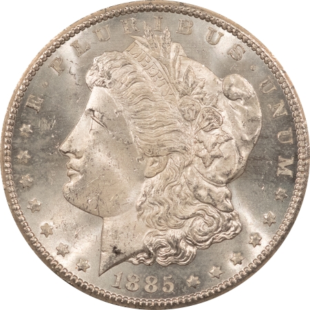 Morgan Dollars 1885-CC MORGAN DOLLAR GSA – BRILLIANT UNCIRCULATED W/ BOX & COA