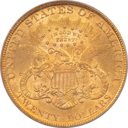 $20 1899 $20 LIBERTY GOLD PCGS MS-62