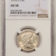 New Certified Coins 1936 WALKING LIBERTY HALF DOLLAR – NGC MS-62, WHITE!