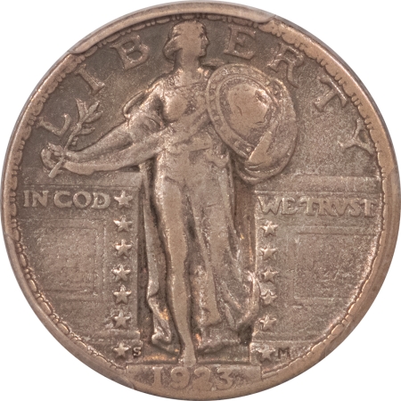 New Certified Coins 1923-S STANDING LIBERTY QUARTER – PCGS VF-25, ORIGINAL! STRONG DATE!